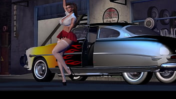 Preview 3 of Sneaks Up On - Hot Rod Dancer Alexxa