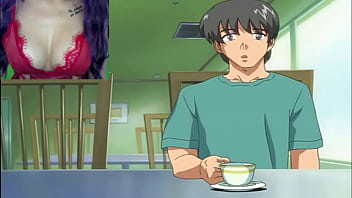 Preview 1 of Kisss Xxnxx - La Madrastra y la hijastra tienen unas tetas enormes y un afortunado joven se las come - Hentai Bakunyuu Oyako Ep. 1
