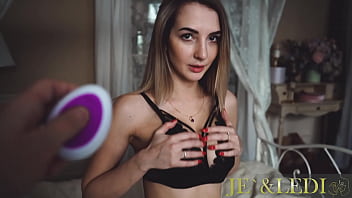 Preview 2 of Ww Xx Videos Bangladesh Com - Alexia Fox plays with Vibrator in panties solo from the JE`&amp_LEDI brand.