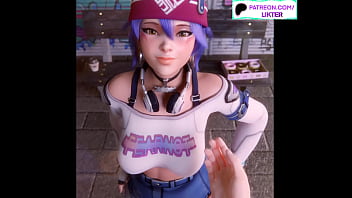 Preview 1 of Doctor Train - OVERWATCH KIRIKO BLOWJOB CARTOON ANIMATION