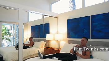 Preview 1 of Afghanistans Xxx Videos - Stepson Helps Me Feel My Prostate- Jax Thirio ,  Tristan West