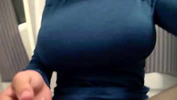 Preview 1 of Small T Tube - Shaved My Curved Cock and Balls