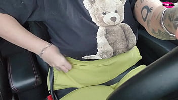 Preview 1 of Xanx Movie Com - Driving with My huge tits out