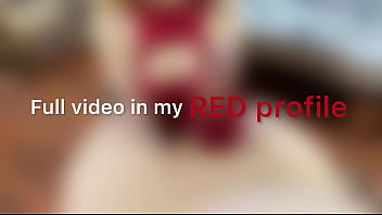 Preview 4 of Indian Vanessa - Cum Fountain For 18 Year Old Hot Beauty Jerking Off In Wool Red Gloves (trailer)