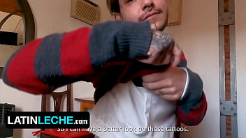 Preview 2 of Anna Legaspi - Hot New Neighbor With Tattoos And Piercings Chiwi Black Shoots Sex Tape With Milo Star - Latin Leche