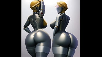 Preview 4 of Bbw Dowenload - ATOMIC HEART women 4k image compilation
