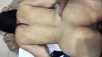 Preview 4 of Mom Son Daughter Planing Table - Homemade Myanmar rough and creampie sex