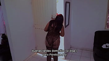 Preview 1 of Red Carpet Swinger - Fucked by the Delivery boy. I receive the delivery man in erotic lingerie,  the lucky stranger sees me exhibit off and fucks me and makes him suck his dick,  I&#039_m submissive. Recorded with hidden camera