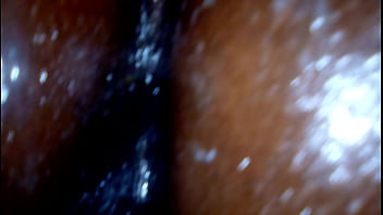 Preview 3 of Diamonde Bbc Anal Rough - Ebony Anal Sex In Her Bathroom ( Close Up )