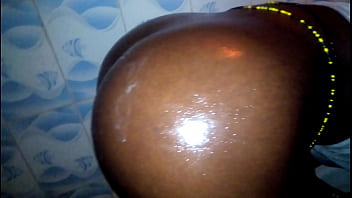 Preview 4 of Diamonde Bbc Anal Rough - Ebony Anal Sex In Her Bathroom ( Close Up )