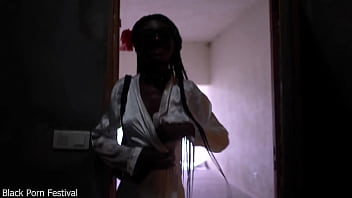 Preview 1 of Urdu Mov - My new African maid is skinny and hot
