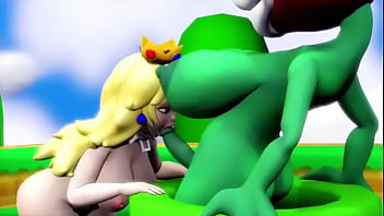 Preview 2 of Suy Una Puta Arrecha - Princess Peach piranha plant vore futa on female