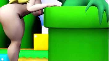Preview 1 of Suy Una Puta Arrecha - Princess Peach piranha plant vore futa on female