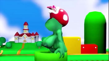 Preview 4 of Suy Una Puta Arrecha - Princess Peach piranha plant vore futa on female