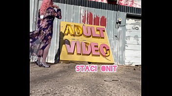 Preview 1 of African Jungle Man And Woman - Staci Onit ABS show off