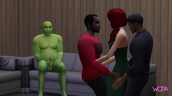 Preview 1 of Incesto Padre Figlio Gay - [TRAILER] Princess Fiona&#039_s friends eating her in front of Shrek