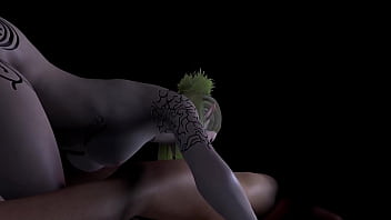 Preview 3 of Jungle Tarjan Sex Movi - Cute Wood Elf POV Blowjob on her Knees | 3D Porn