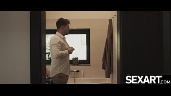 Preview 1 of Brajers Sex Moves - Watch the maid&#039_s big natural tits bounce as she fucks her boss