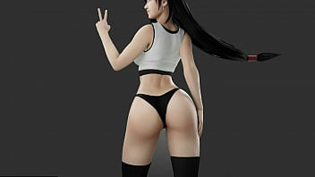 Preview 1 of Sunny Leone Tit Job - Tifa Lockhart - ULTIMATE FAP CUMPILATION