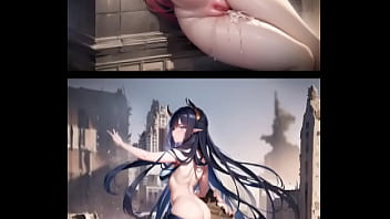 Preview 4 of Ssex M Xxx - (AI Images) Giantess Hentai Collection 01 - GiantsHAF