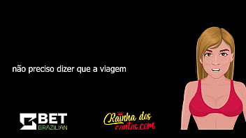 Preview 1 of Inaa Toraa - Conto er&oacute_tico - Transei com minha amiga e o boy dela no mesmo dia