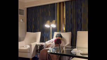 Preview 3 of Accc Cl - Ms. Marshae Sucks The Life Out Of Gibby The Clown At Mandalay Bay Resort In Las Vegas
