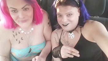 Preview 1 of Www Suny Xxx Downlod - Public Trans-Lesbian Intense Blowjob