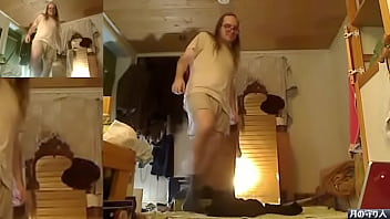 Preview 2 of Sony Lav - Learning to Dance Cutely 72,  part 1 (7 days and 5 dances since last orgasm,  20220815)