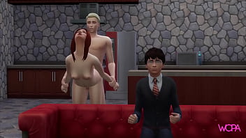 Preview 2 of Water Polo Pussy - [TRAILER] Draco having sex with Ginny behind Harry Potter&#039_s back - Parody