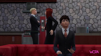 Preview 1 of Water Polo Pussy - [TRAILER] Draco having sex with Ginny behind Harry Potter&#039_s back - Parody