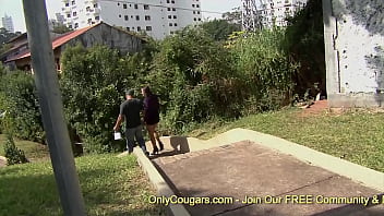 Preview 1 of Fut L - Chunky Brazilian MILF Gets Smashed In Her Big Brown Booty - Anal