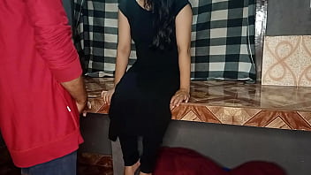 Preview 1 of Indian Flicking Girls - Kamwali Bai unmarried girl was caught xxx fucked from behind while cleaning in the kitchen