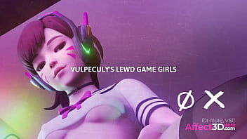 Preview 2 of Btw Orgasm - Vulpeculy&#039_s Lewd Game Girls - 3D Animation Bundle