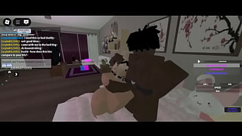 Preview 1 of Womam Vs Animal Sex - white slut loves a huge BBC roblox rr34