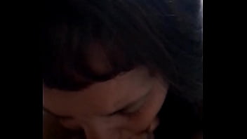 Preview 2 of Nepali Bfxx - Ailu Dulce Caramelo - Argentina tatuada chupando una rica pija