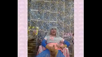 Preview 4 of Call M - MASTURBATION SESSIONS EPISODE 14, WHITE WIG TRANNY GETS HIS COCK BIGGER ,  SHES IS SO HORNY FOR TOUCHING IT, WATCH THIS VIDEO FULL LENGHT ON RED (COMMENT,  LIKE , SUBSCRIBE AND ADD ME AS A FRIEND FOR MORE PERSONALIZED VIDEOS AND REAL LIFE MEET UPS)