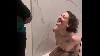 Preview 4 of Vpl Eb Booty - BBC PISS IN MY MOUTH AFTER HE FUCKED ME HARD !