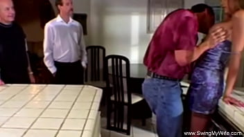 Preview 1 of Xxx Free Prone - Fantastic Blonde Swinger Wife Fucks