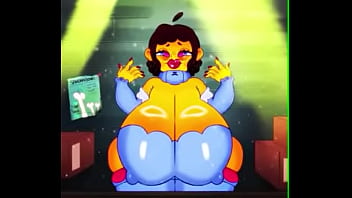 Preview 2 of Wwwxxx Six Liza - Bimbotale Frissa Clapping Tits on Snapgyatt - Undertale AU Frisk