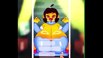 Preview 4 of Wwwxxx Six Liza - Bimbotale Frissa Clapping Tits on Snapgyatt - Undertale AU Frisk