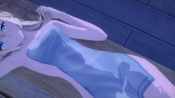Preview 2 of 7 8 Chut - Kissing / Jean (hair-downed) / Genshin Impact