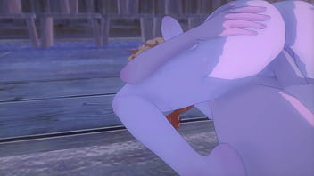 Preview 4 of 7 8 Chut - Kissing / Jean (hair-downed) / Genshin Impact