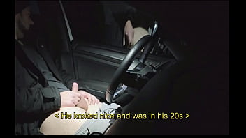 Preview 2 of Europene Babe - Cruising At The Forest Parking Spot