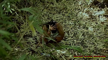 Preview 2 of Elements Sex Videos - EBONY BBW BLIND VILLAGE MAIDEN GOT FUCK IN THE BUSH - 10 INCH DICK