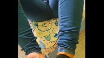 Preview 2 of Monkey Fuck Women - I Fuck a Beautiful Latina Girl&#039_s Feet and cum in her Socks