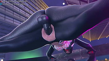 Preview 2 of 69 Tits2 - Futa Gwenom X Silk Cumflation by bouquetman