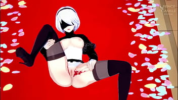 Preview 1 of Nadia Pakistani Arabic Xnx - YORHA 2B LOSES HER VIRGINITY - NIER AUTOMATA