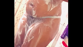 Preview 3 of Leadis Sex Video - Stepmom bathing in my presence and I video her