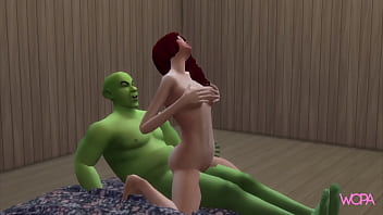 Preview 4 of Indian Cctv Camera Sex - [TRAILER] Shrek Fucking Princess Fiona Hard - Parody Animation