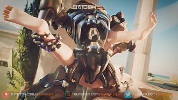 Preview 3 of Hot Sex Top 1 - Overwatch 2 Ramattra vs Soldier76